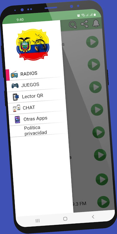 Radios Ecuador en vivo - 1.7 - (Android)