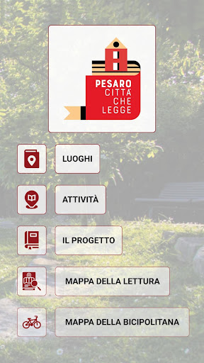 Android application Pesaro che Legge screenshort