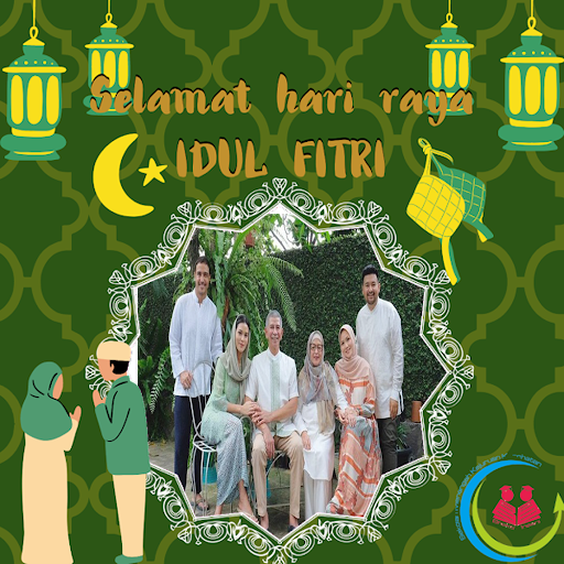 Android application Idul fitri 2024 photo frames screenshort