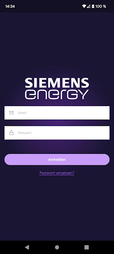 Android application Siemens Energy Events screenshort