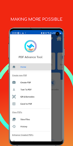 Android application Advanced PDF tool screenshort