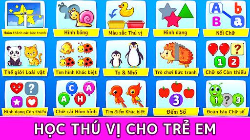 Trò chơi trẻ em: 3-7 tuổi Mod VÔ HẠN TÀI NGUYÊN