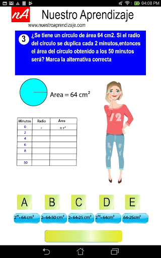 Prepara PSU Matemáticas Unidad Screen 2
