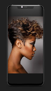 Captura de Pantalla 15 Black Women Short Haircut android