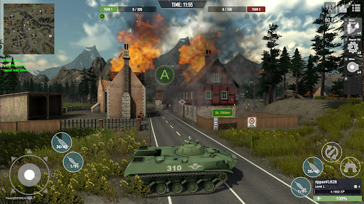 Android application Red Crucible Tanks screenshort