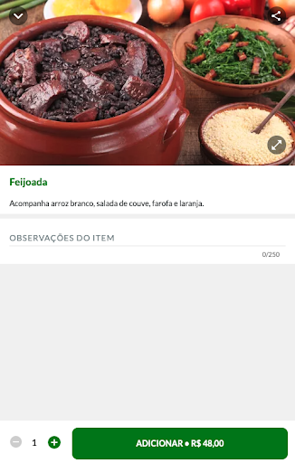 Bar do Caldinho Delivery Screen 2