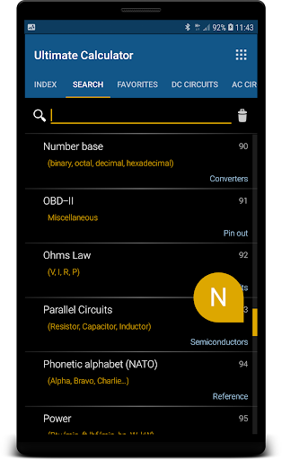 Screenshot of Ultimate Calculator
