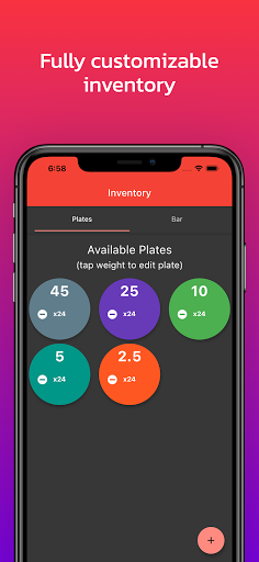 Barbell Plate Calculator Screenshot 4 - AppWisp.com