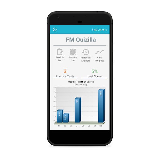 Android application FM Quizilla screenshort