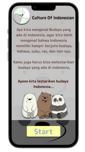 Android application Culture Of Indonesia screenshort
