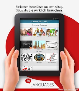 50 Sprachen lernen Bildschirmfoto