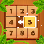 Cover Image of Download Wooden Number Jigsaw  APK