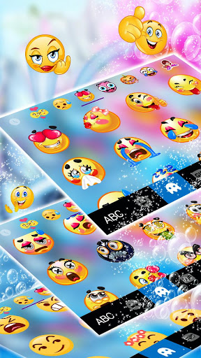 Flowers Underwater Keyboard Th Screen 3