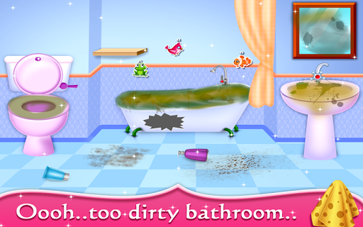 My Baby Doll House - Tea Party & Cleaning Game screenshots 11