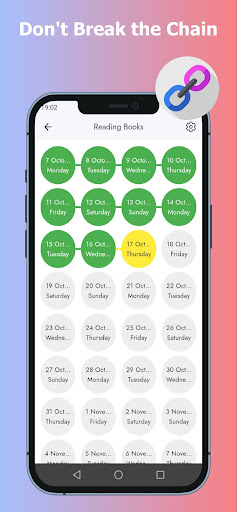 Screenshot of Wipepp - Habit Tracking