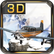 Snow Airplane 3D Flight Race