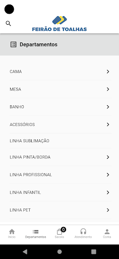 Feirão de Toalhas Screen 2