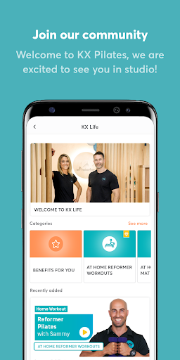 Screenshot of KX Pilates