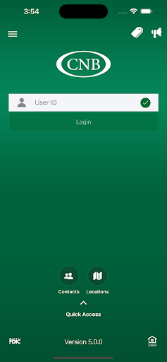 Android application Community Neighbor Bank Mobile screenshort