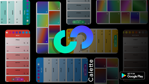 Android application Calette - Palette & Gradients screenshort