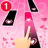 Magic Piano Pink Tiles - Music Game icon