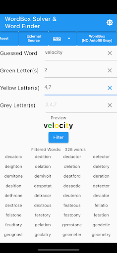WordBox Solver and Word Finder - Screenshot 3