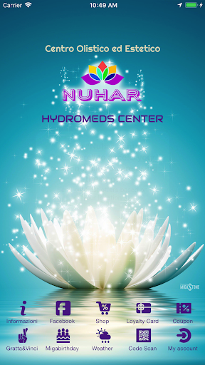 Android application Nuhar Centro Benessere screenshort