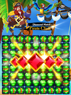 Diamonds Match Pirate Clash ⚓ - Screenshot 1