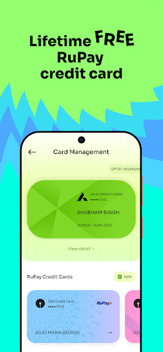 Kiwi: UPI Credit Card, Rewards Screen 2