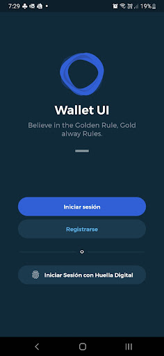 Wallet Investment App Screenshot