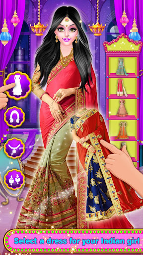 Android application Indian Bride Wedding Makeover screenshort
