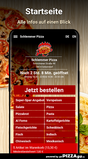 Schlemmer Pizza Schorndorf Screen 2