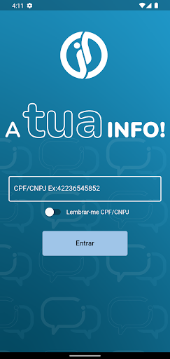 Android application A tua Info screenshort