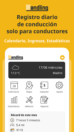 Vista previa de la aplicación