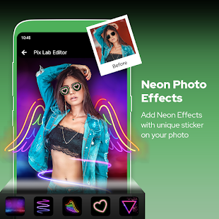 Photo Editor Neon & Effect Art Screenshot