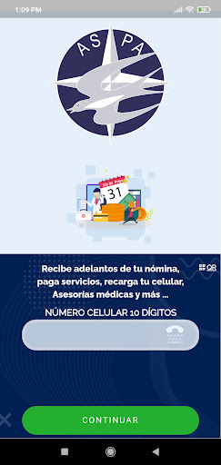 Android application ASPA screenshort