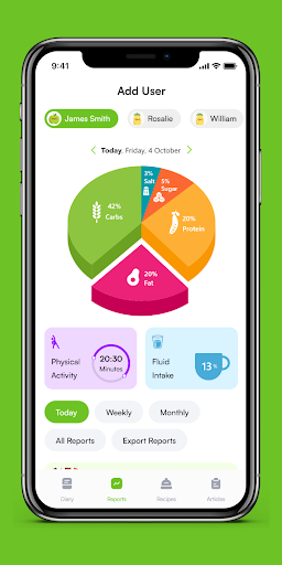Zenova Meal Planner Screen 2
