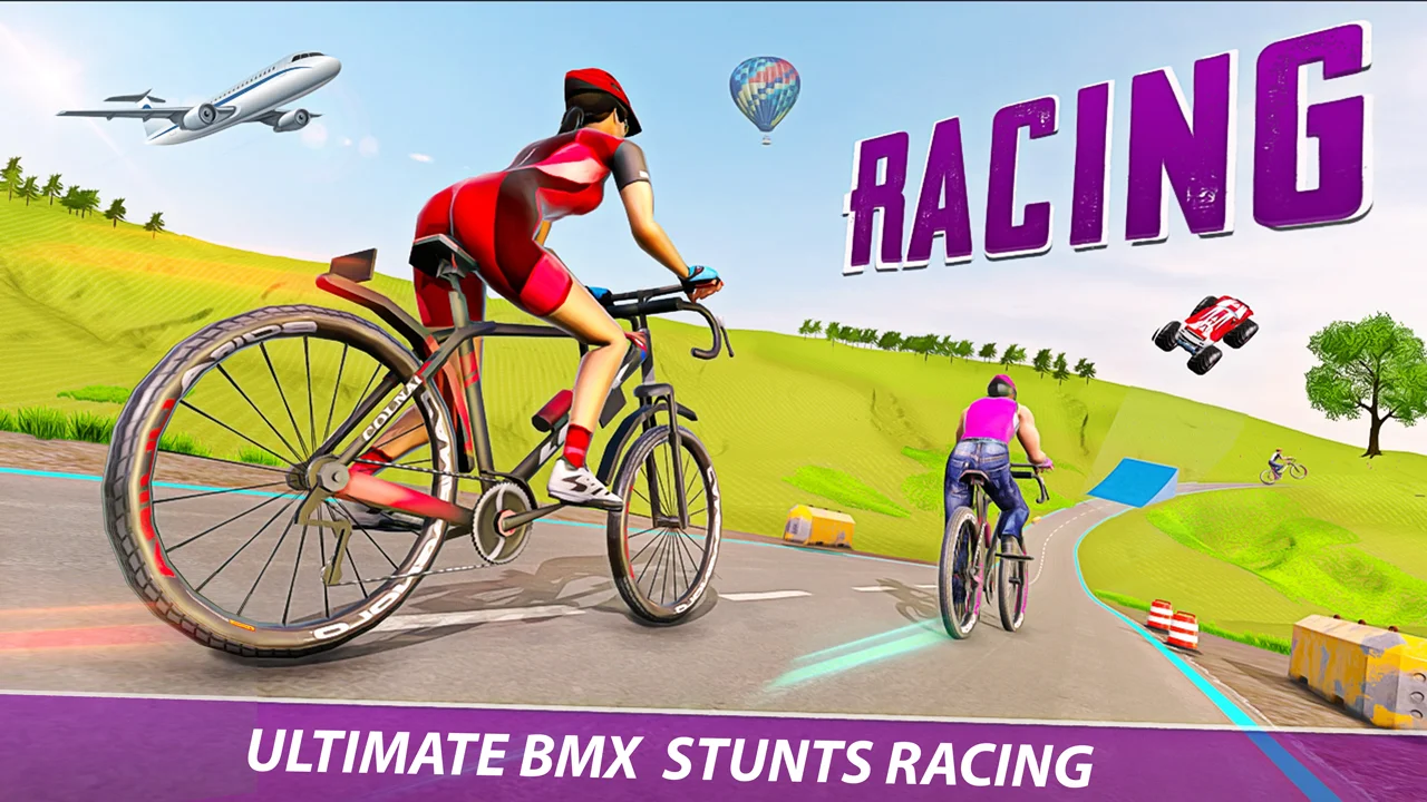 Game balap sepeda BMX