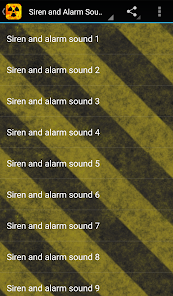 Screenshot 3 Sonidos de sirena y alarma android