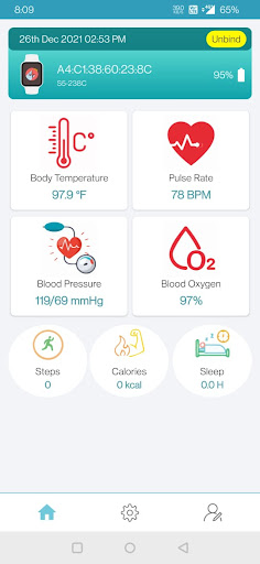 Healthy-Sense Screen 2