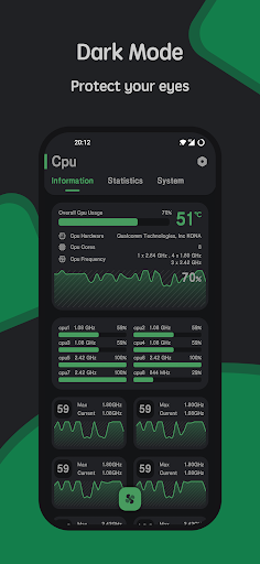 CPU Monitor - temperature screenshot 3