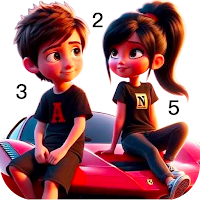 3D Art:Color by Number Game