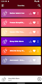 Screenshot 4 K-POP Stray Kids Ringtones android
