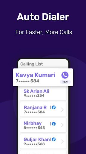 Android application TeleCRM: Telecalling Software screenshort