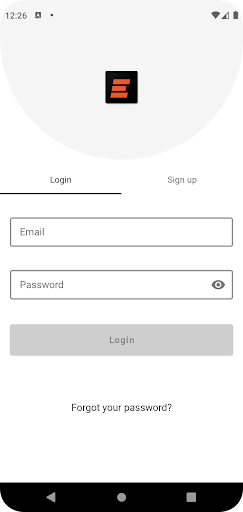 Android application Next Sports Club screenshort