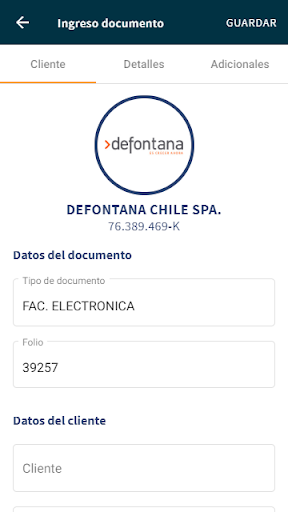 Mi Defontana Screen 2