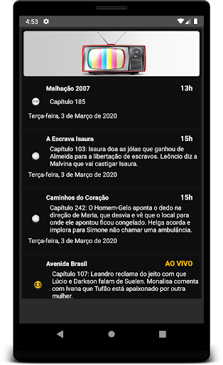 Novelas Screen 2