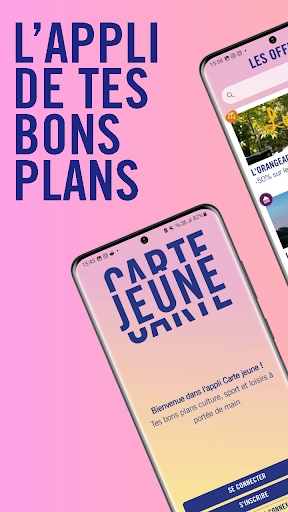 Android application Carte jeune screenshort