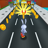 Bunny Rush 3D Game icon