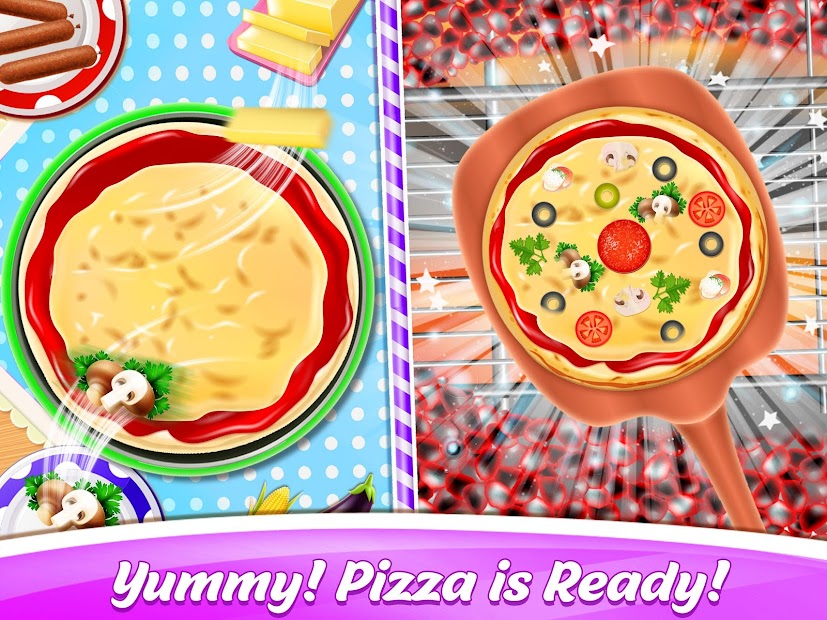 Captura de Pantalla 13 Hornear pizza-Juegos de cocina android